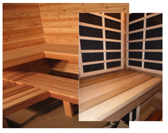 Knotty Infrared Sauna Material Kit