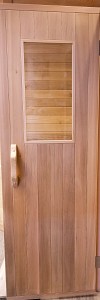 Solid Cedar Door with 12