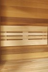 cedar sauna backrest