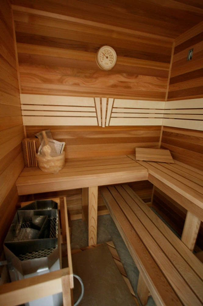 Indoor pure vision sauna