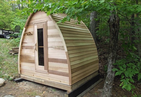 Outdoor POD Sauna