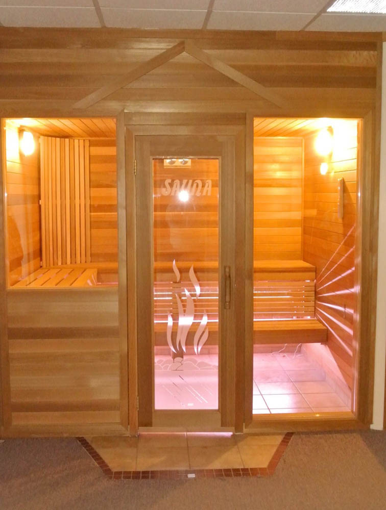 Indoor Luna sauna
