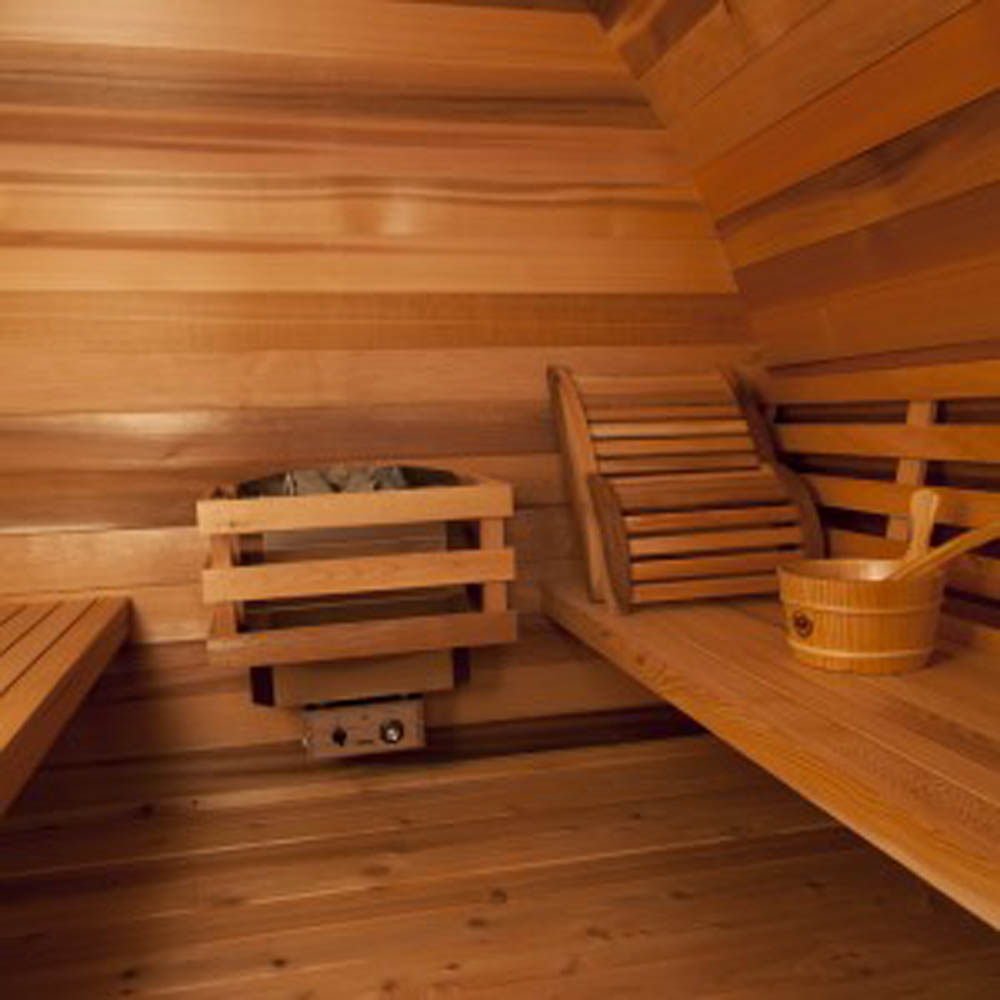 POD Sauna with Electric Heater