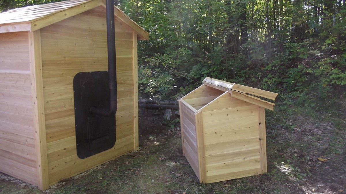 Outdoor PreFab Cabin Sauna