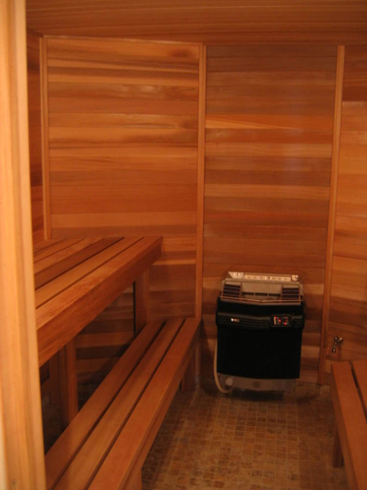 Electric sauna heater