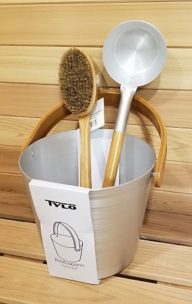 Tylo Aluminum bucket, dipper & Brush