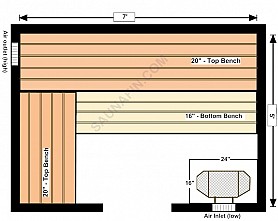 5x7 Boxed - Hemlock