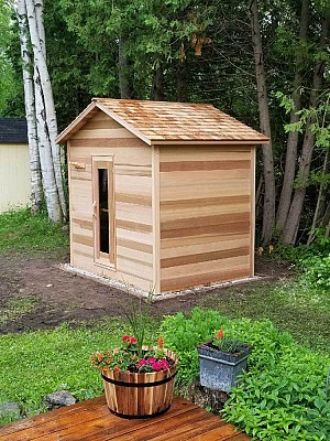 Pre-Fab Cabin Saunas-Outdoor