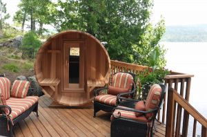 Barrel Saunas - Outdoor