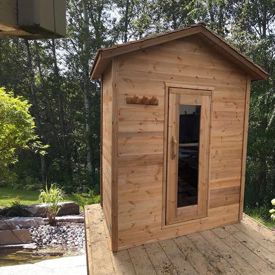 4x6 Outdoor Cabin-Knotty Cedar