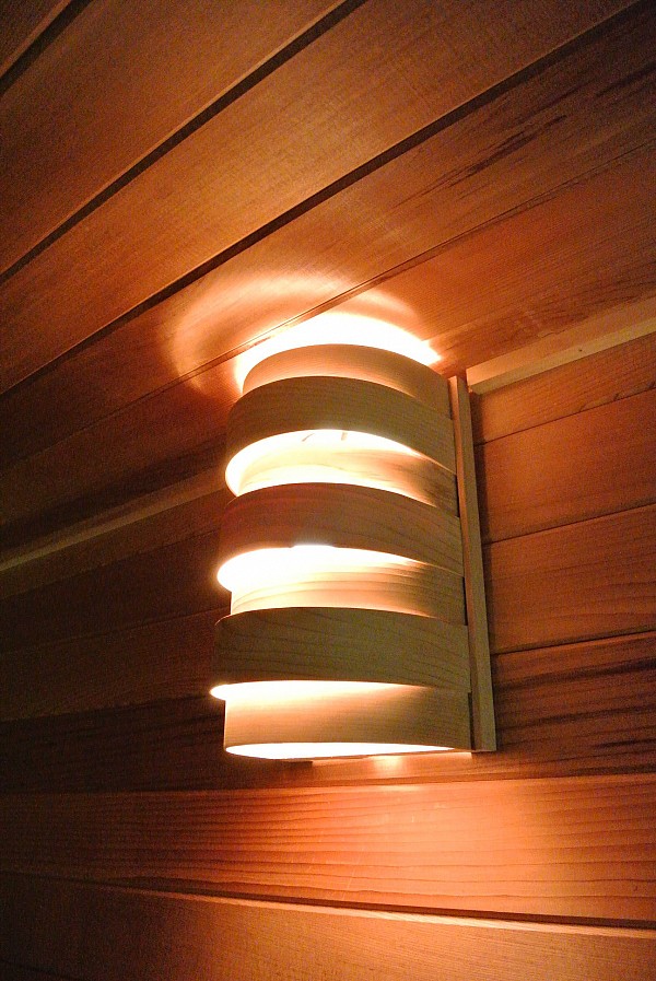 Curved Light Shade for Wall Light - Aspen 