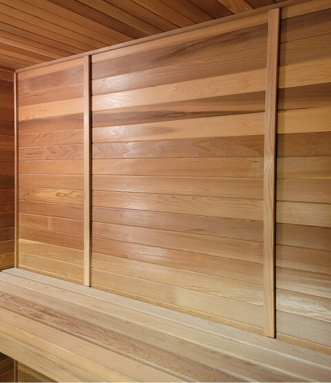 Pre-Measured Cedar or Hemlock Panels