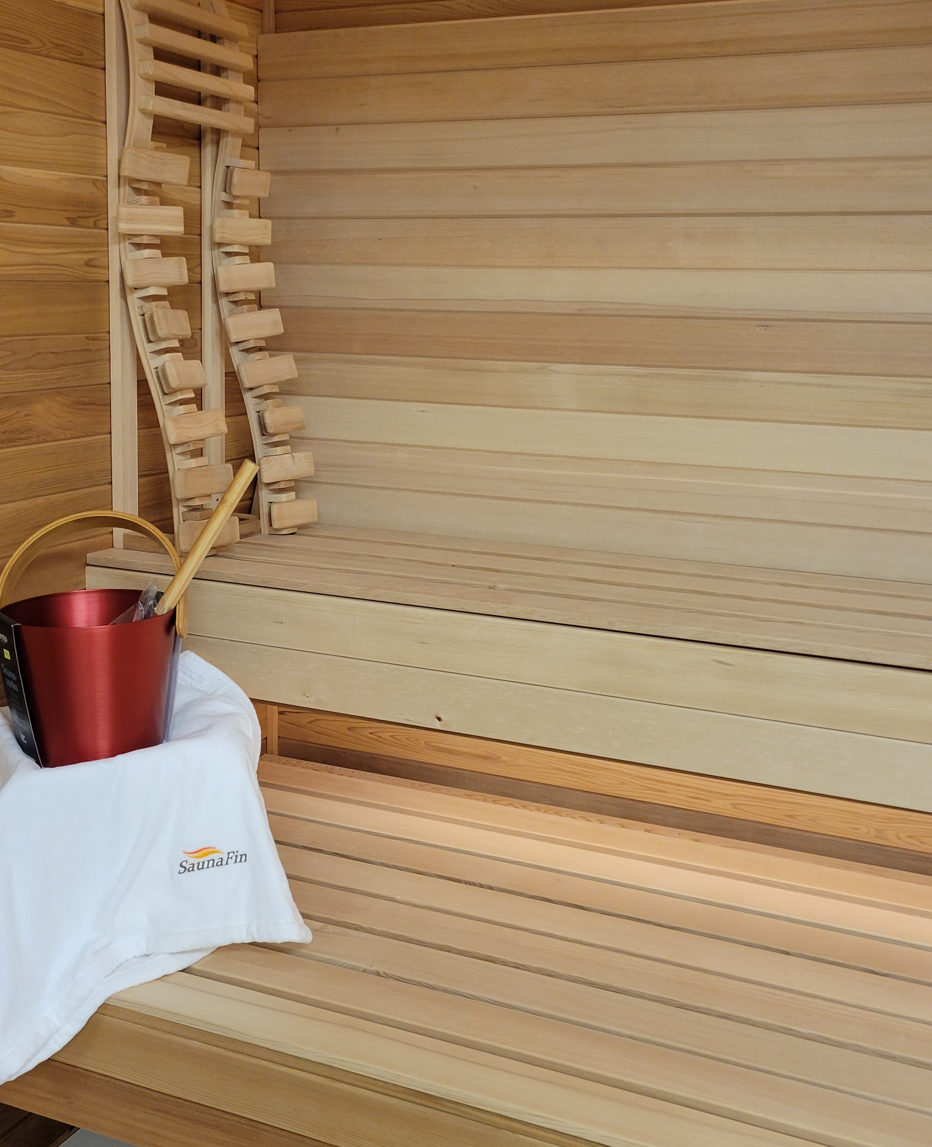 Clear Hemlock Sauna Kits