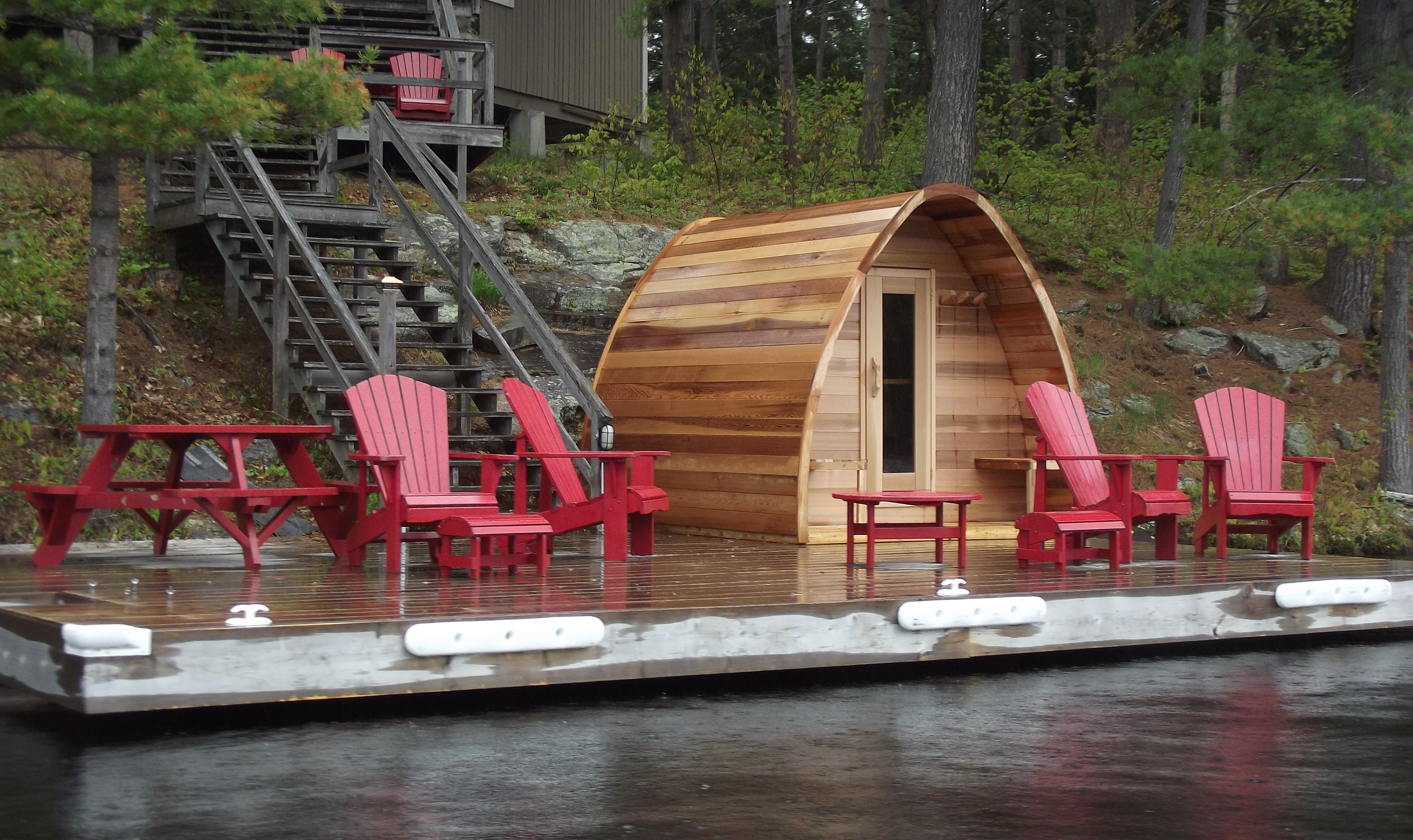 dundalk leisurecraft outdoor pod sauna