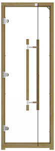 home sauna glass door