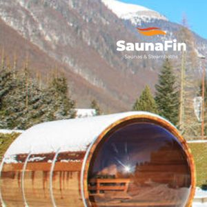 outdoor barrel saunas