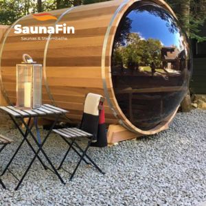 barrel sauna