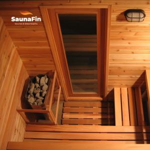 knotty cedar sauna kit chicago