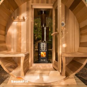 barrel sauna