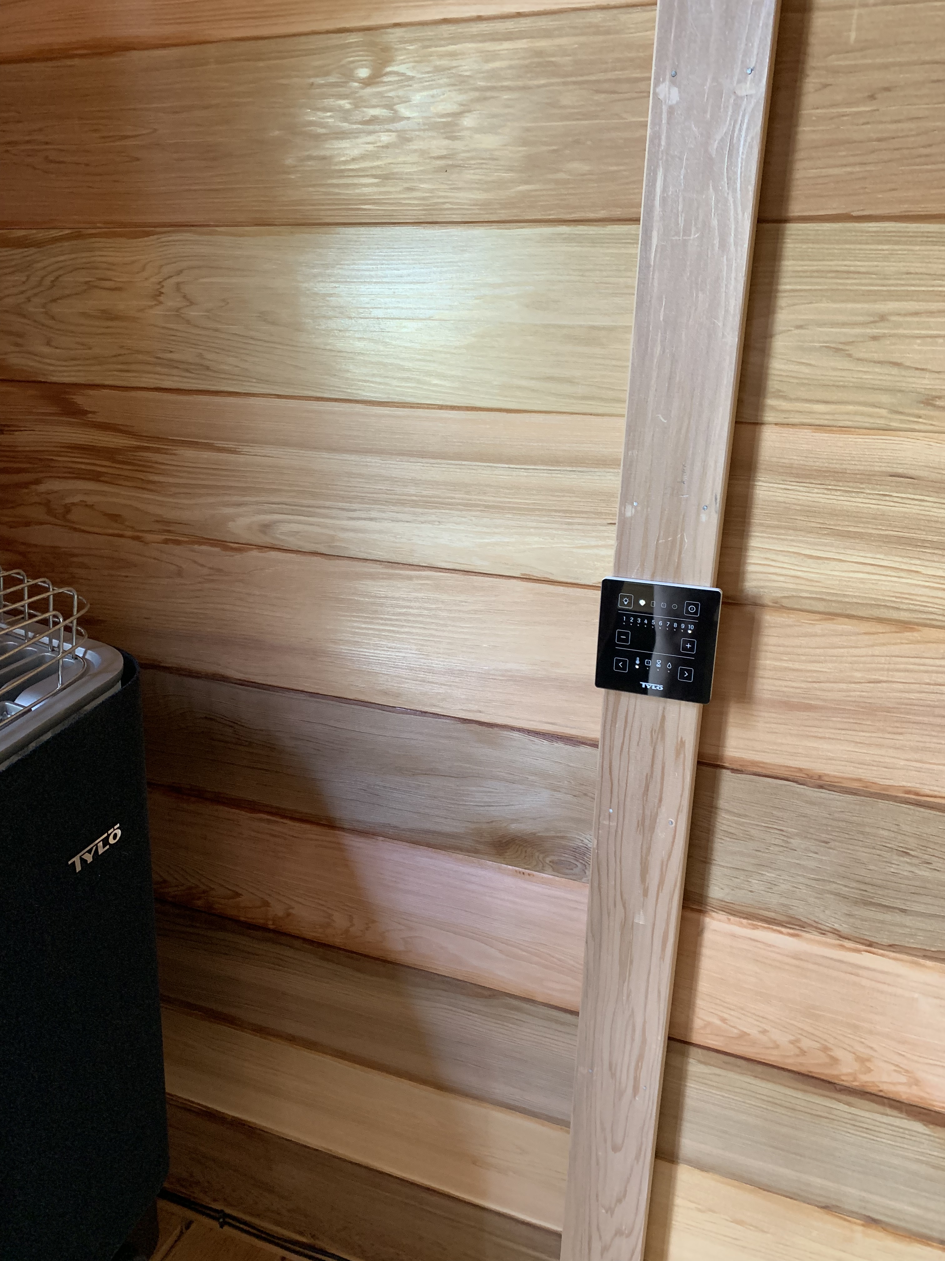 prefab sauna heater by tylo