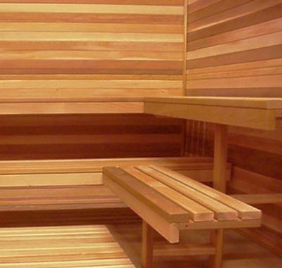 clear cedar sauna wood