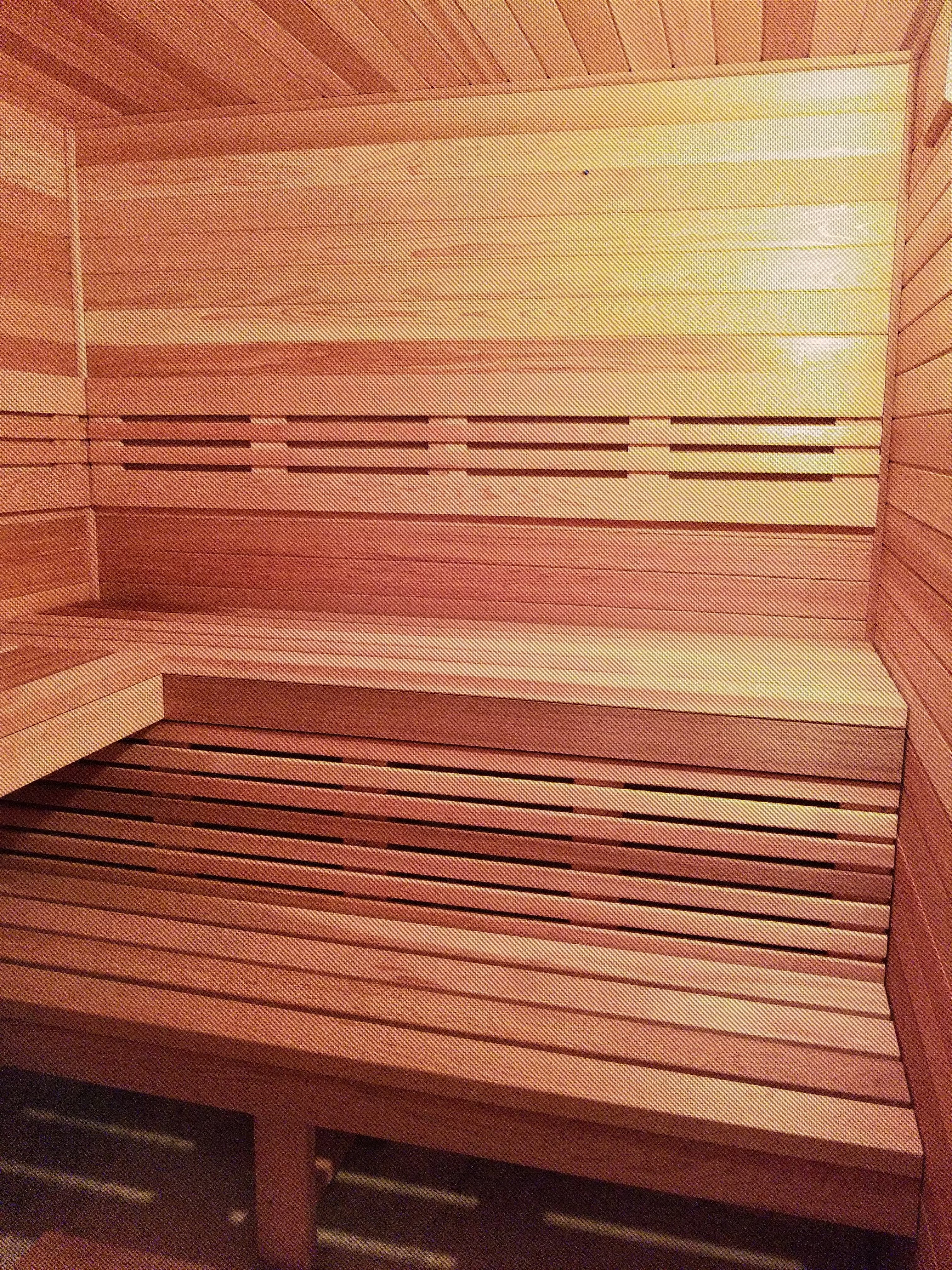 clear cedar sauna wood