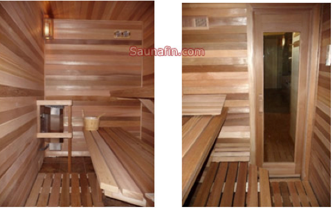 indoor prefab cabin sauna