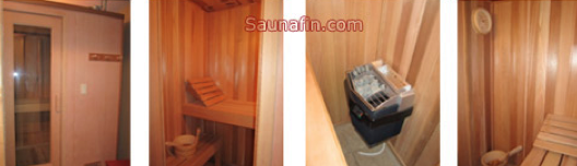 Indoor Cedar Sauna