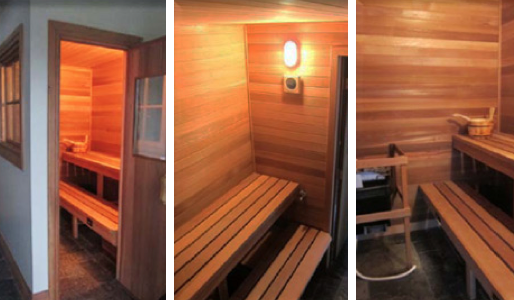 prefab sauna