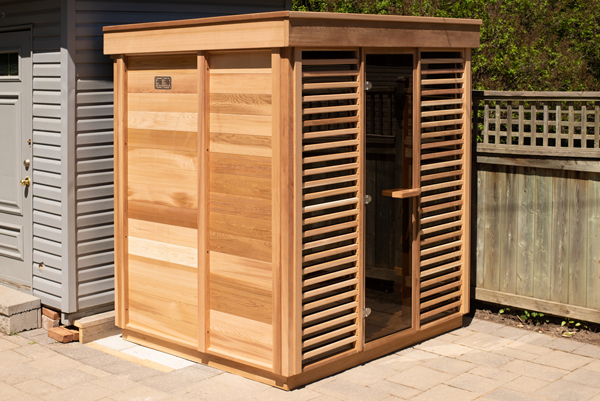 Dundalk Leisurecraft Pure Cube CU580 Outdoor Sauna