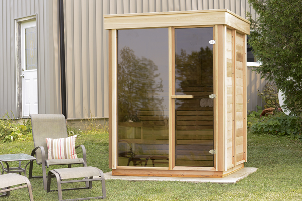 Dundalk LeisureCraft Pure Cube CU550 Outdoor Sauna