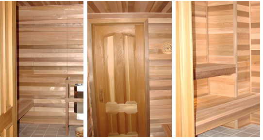 indoor cabin sauna