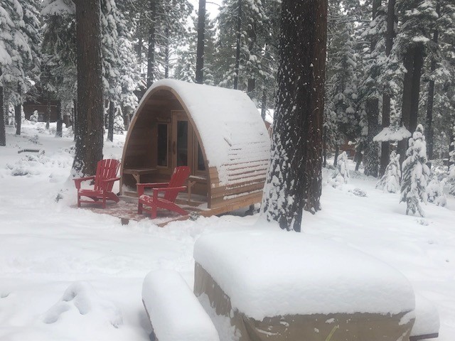 outdoor POD sauna