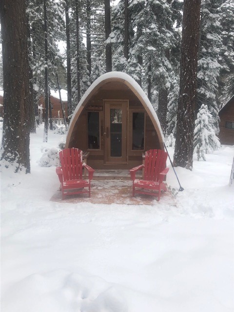 outdoor POD sauna
