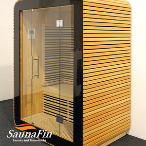 indoor cedar cabin home sauna