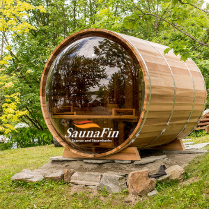 barrel sauna