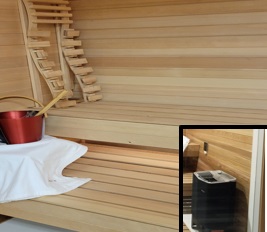 Clear Hemlock Sauna Kits