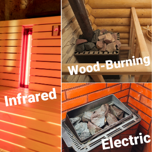 infrared sauna heater - wood burning sauna heater - electric sauna heater