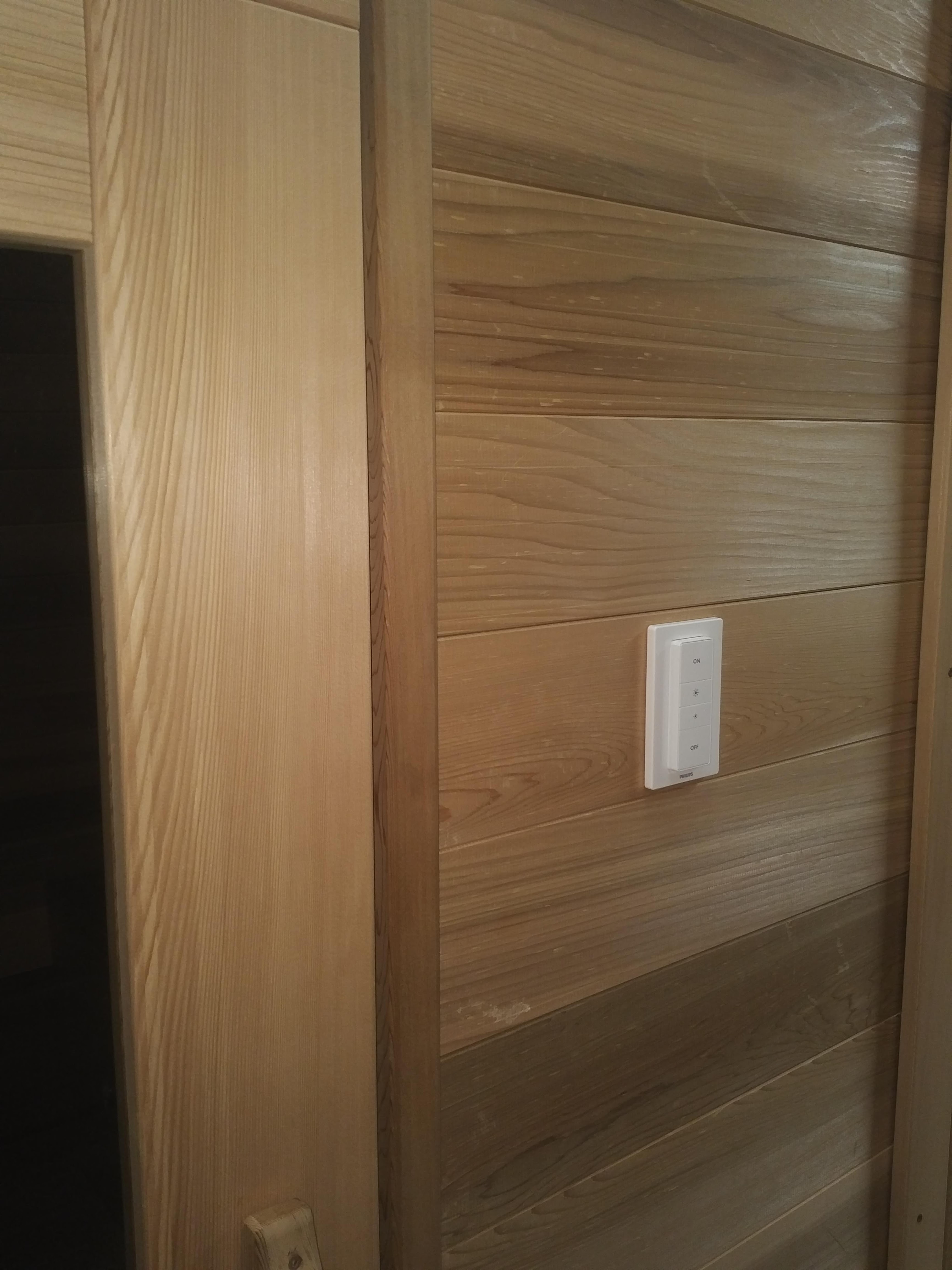 home sauna wireless light
